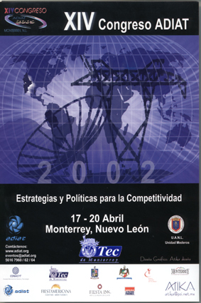 XIV Congreso Asociación Mexicana de Directivos de la Investigación Aplicada y el Desarrollo Tecnológico (ADIAT)